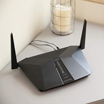NETGEAR Nighthawk 4-Stream AX4 Wifi 6 Router (RAX40) – AX3000 draadloze snelheid (tot 3 Gbps) | 1.500 m² Dekking