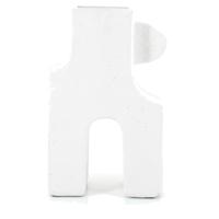 By-Boo Vaas 'Tribe' 47cm, kleur Zwart - thumbnail