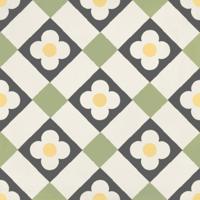 Portugese Vloertegel Jos Hidro Funflower Lime 19.7x19.7 cm Jos. - thumbnail