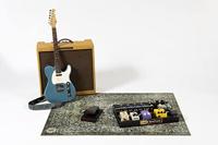 DRUMnBASE VP130-GRN Vintage Persian Green drum/stage mat 130 x 90 cm - thumbnail