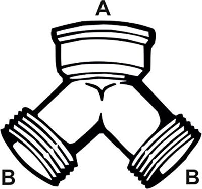 Cornat Messing/Ch Y-Verdeelstuk Mmv 3/4 - TEC386254