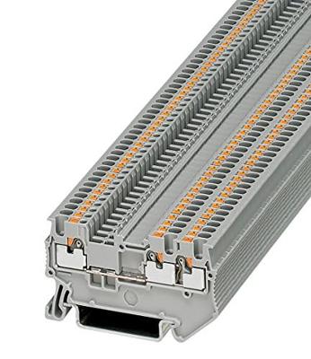 Phoenix Contact 3208155 Doorgangsserieklem 3.5 mm Snelaansluiting Grijs 50 stuk(s) Phoenix Contact 3208155 Doorgangsserieklem 3.5 mm Snelaansluiting Grijs 50 stuk(s)