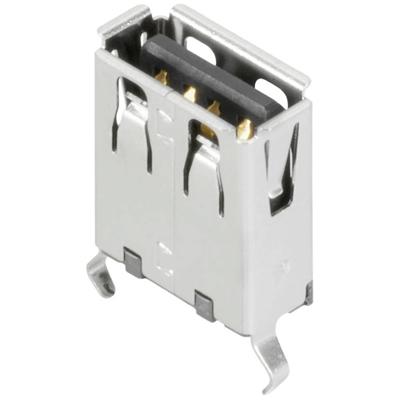 Weidmüller USB2.0A T1V 2.5N4 TY BK 1985910000 USB-connector Bus 100 stuk(s)