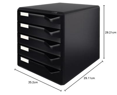 Leitz ladenblok zwart/zwart