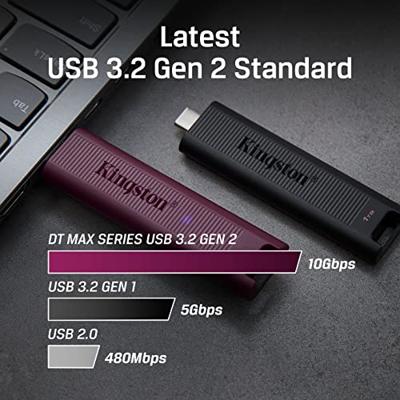 USB stick Kingston Max 512 GB Rood - thumbnail