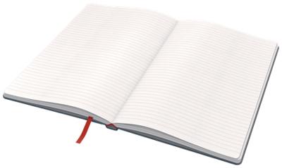 Leitz Cosy notitieboek met harde kaft, voor ft A5, gelijnd, grijs Leitz Cosy notitieboek met harde kaft, voor ft A5, gelijnd, grijs
