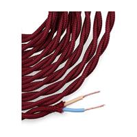 Kabel EDM 11871 C08 Bordeaux 2 x 0,75 mm 5 m - thumbnail