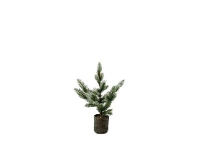 everlands kunstkerstboom met sneeuw in pot 37cm