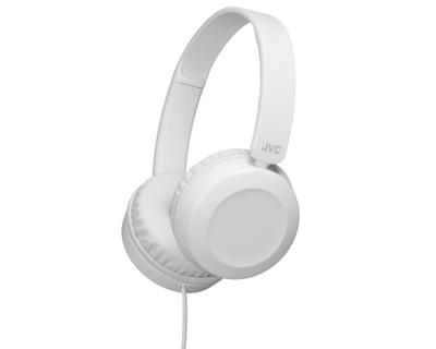 JVC HA-S31M Hoofdtelefoon en microfoon, binaural, hoofdbeugel, wit - hoofdtelefoon en microfoons (bekabeld, hoofdband, binaural, over-ear, 10-26000 Hz, wit)