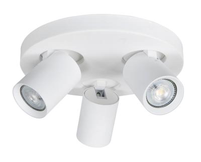 Highlight OpbouwspotOliver 3-lichts mat wit - S7157.00
