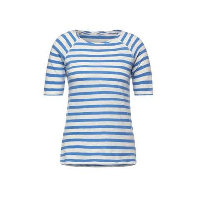 CECIL gestreept T-shirt blauw/wit CECIL gestreept T-shirt blauw/wit