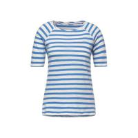 CECIL gestreept T-shirt blauw/wit - thumbnail
