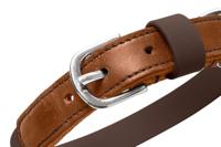 HUNTER Hondenhalsband Wolmar, chocoladebruin/cognac, Maat: 65 - thumbnail