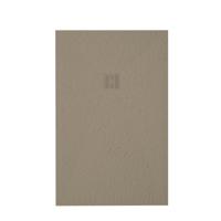 ZEZA Grade douchevloer - 100x90cm - antislip - antibacterieel - mineraalmarmer - rechthoek - mat cream (creme) 400000000000019576 - thumbnail