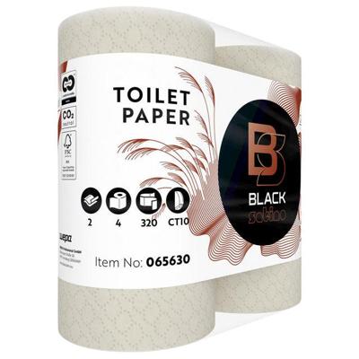 Toiletpapier BlackSatino CT10 GreenGrow 2-laags 4x320 vel naturel 066870