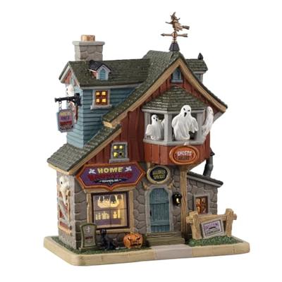 Lemax home haunting services verlicht huisje Spooky Town 2025