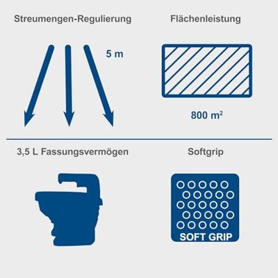 Scheppach Accu Handstrooier 20V C-GSP800-X - 5911502900 Scheppach Accu Handstrooier 20V C-GSP800-X - 5911502900