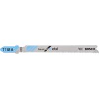 Bosch Accessories 2608631964 Decoupeerzaagblad T 118 A, Basic for Metal, verpakking van 100 stuks 100 stuk(s) - thumbnail
