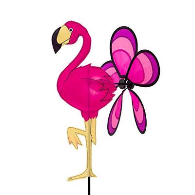Invento Windmolen Flamingo 63 X 50 Cm Polyester Roze Invento Windmolen Flamingo 63 X 50 Cm Polyester Roze