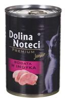 Dolina Noteci Premium Junior rijk aan kalkoen - Nat kattenvoer - 400 g - thumbnail