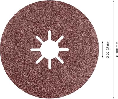 Bosch Accessories 2608621799 Fiberschijf Diameter 180 mm Korrelgrootte (num): 80 1 stuk(s) Bosch Accessories 2608621799 Fiberschijf Diameter 180 mm Korrelgrootte (num): 80 1 stuk(s)