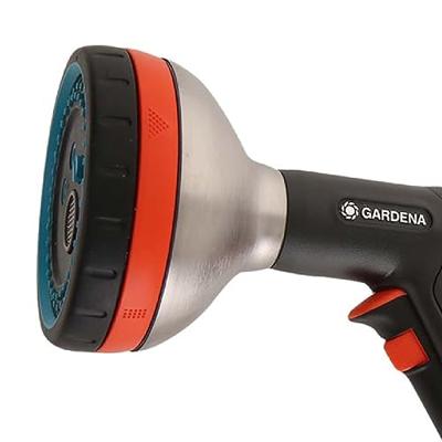 Gardena Premium E4 Multifunctionele Broes - 5 Standen, Ergonomisch, Vorstvrij, Regelbare Waterstroom - thumbnail