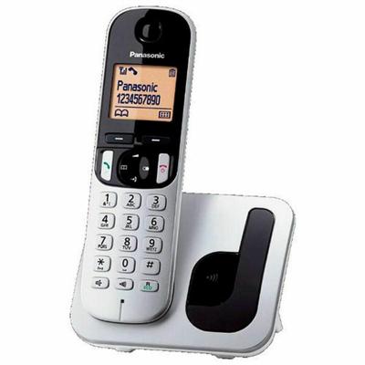 Draadloze telefoon Panasonic KXTGC210SPS Amber Metaal