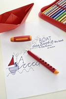 Faber Castell Schoolvulpen Scribolino LH - rood - thumbnail