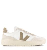 VEJA V-90 O.T. leather white taupe Leer Unisex - thumbnail