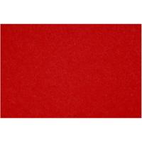 Creativ Company Hobbyvilt, vel 42x60 cm, dikte 3 mm, rood, 1 vel - thumbnail