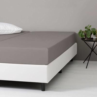 Dekbed Discounter DD Katoenen Hoeslaken - Taupe 180 x 220 Dekbed Discounter DD Katoenen Hoeslaken - Taupe 180 x 220