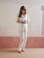 2-delige pyjamaset met hartjesprint Before and After ecru - thumbnail