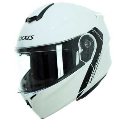 Axxis Helm storm solid glans wit xl