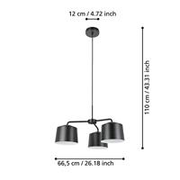 Eglo Moderne eettafel hanglampCaguanes - 900446 - thumbnail