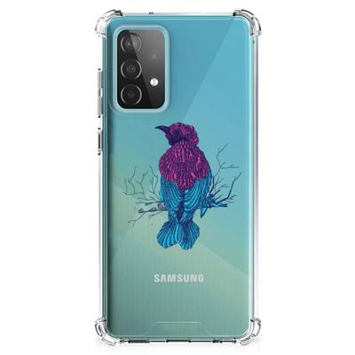 Samsung Galaxy A52 4G/5G Stevig | Bumper Hoesje | Merel Samsung Galaxy A52 4G/5G Stevig | Bumper Hoesje | Merel
