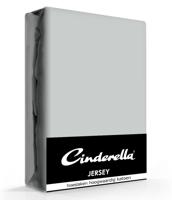 Cinderella hoeslaken jersey 200x210/220 tot 25cm light grey - thumbnail