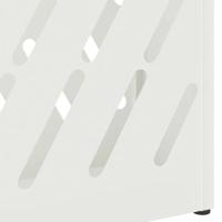 VidaXL Paraplu standaard wit 28 x 12 x 41 cm staal - thumbnail