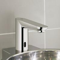 GROHE Euroeco Cosmopolitan E waterbesparende wastafelkraan infrarood zonder menging met trafo 230V chroom 36269000 - thumbnail