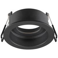 SLV InbouwringNew Tria 68 rond zwart - verdiept - zonder fitting - 1007451 - thumbnail