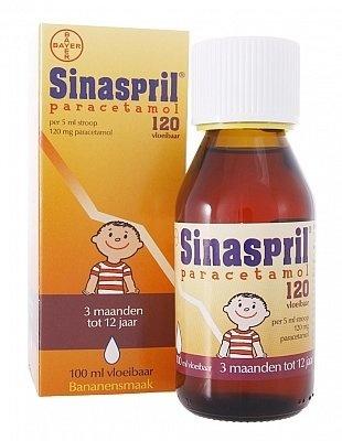 Sinaspril Paracetamol 120 Vloeibaar Sinaspril Paracetamol 120 Vloeibaar
