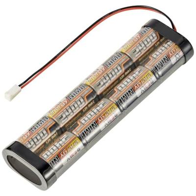 Reely NiMH zenderaccu 9.6 V 2400 mAh Aantal cellen: 8 Sub-C Sub-C Stick Futaba Reely NiMH zenderaccu 9.6 V 2400 mAh Aantal cellen: 8 Sub-C Sub-C Stick Futaba