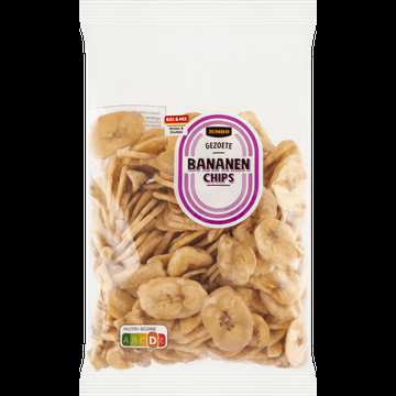 Jumbo Gezoete Bananenchips 250 g
