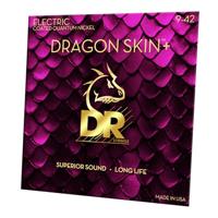 DR Strings Dragon Skin+ Coated Electric Guitar Strings Light 9-42 voor elektrische gitaar - thumbnail
