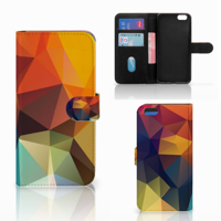 Apple iPhone 7 Plus | 8 Plus | Book Case | Polygon Color - thumbnail