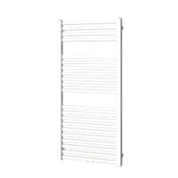 Plieger Designradiator Roma M 125,5 x 60 cm 700 Watt Middenaansluiting Zilver Metallic - thumbnail