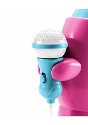 Lettore Cd (Cd59Girlsstick) Portatile Con 2 Microfoni My Mia (Rosa E Celeste)