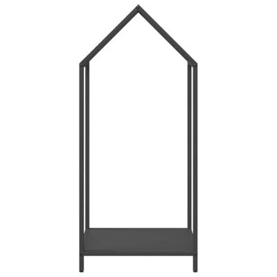 Brandhoutrek 40x25x90 cm koudgewalst staal zwart Brandhoutrek 40x25x90 cm koudgewalst staal zwart