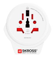 SKROSS | 1.500268 | World to USA USB | Universal World naar VS-adapter met USB A-aansluiting: 5V /2,4A - Spanning en vermogen 100V – 1500W / 250V – 3750W - Bescherming tegen elektrische schokken - thumbnail