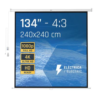 Elektrisch Wandpaneel iggual PSIES240 Wit (240 x 240 cm)