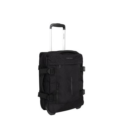 New Rebels Gassaway Trolley 35L Stevige Lichtgewicht reiskoffer met Dubbele Wielen - Zwart